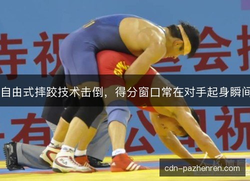 自由式摔跤技术击倒，得分窗口常在对手起身瞬间